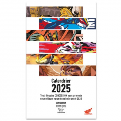 calendrier-honda-2025 : Calendario Honda 2025 Honda NX500