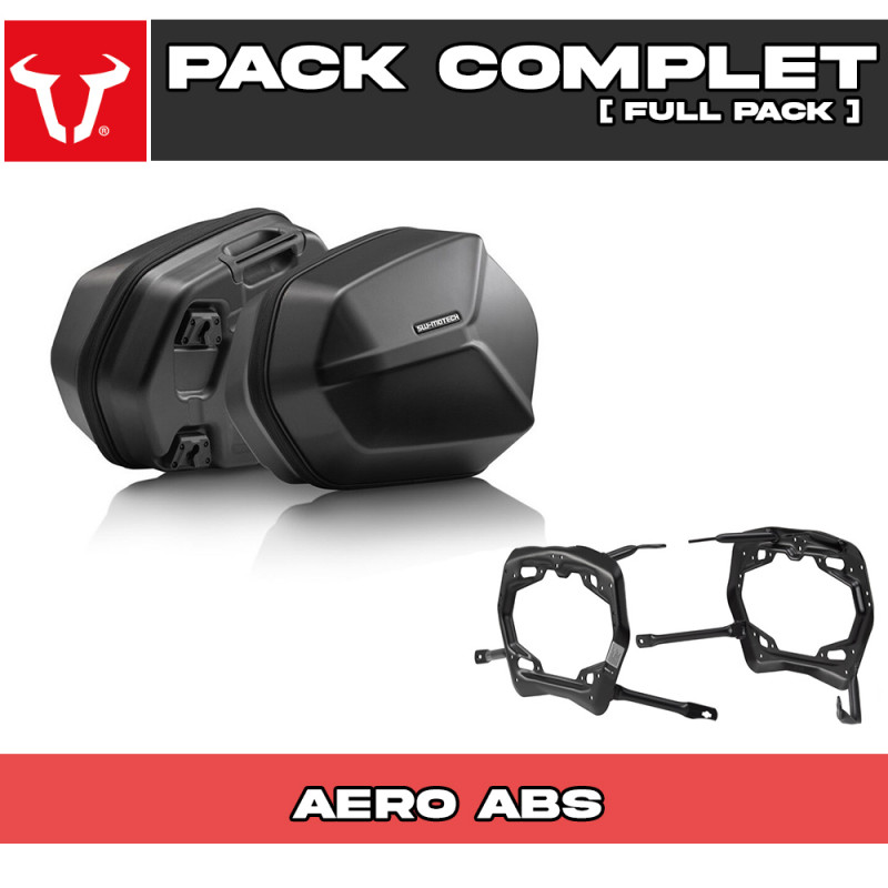 KFT.01.400.60101/B : Kit de valises latérales SW-Motech AERO ABS Honda NX500