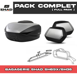 PACK-H0CX-D0B59/35200 : Pack Bagagerie Shad SH59X/SH35 Honda NX500