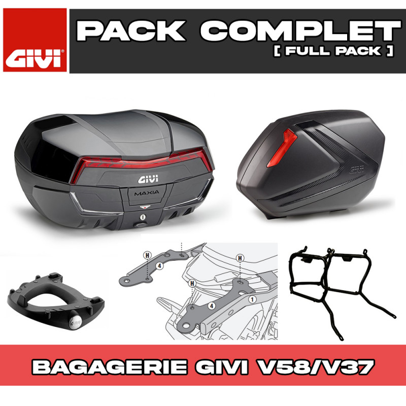 PACK-1171-V58NNB/V37NN : Givi Luggage Pack V58/V37 Honda NX500