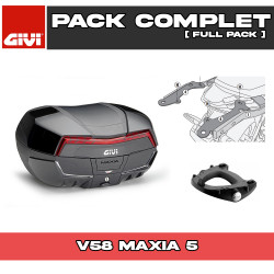 PACK-SR1171-V58NNB : Givi V58 Top Case Pack Honda NX500