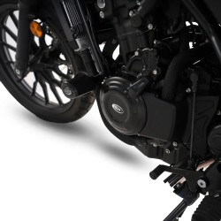 ECC0285BK + ECC0284BK : Juego de protecciones de carter R&G Honda NX500