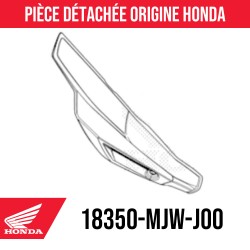 18350-MJW-J00 : Protección de escape Honda Honda NX500