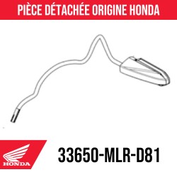 33650-MLR-D81 : Honda Rear Turn Signal Honda NX500