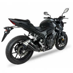 XH6336XB : Echappement Ixil Dual Hyperflow Black XL Honda NX500