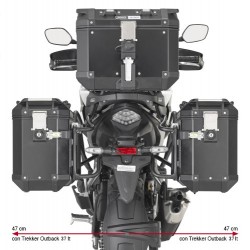 PLO1171CAM : Givi Monokey Trekker/Outback Side Case Supports Honda NX500