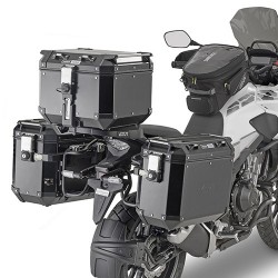 PLO1171CAM : Seitenträger für Givi Monokey Trekker/Outback Honda NX500